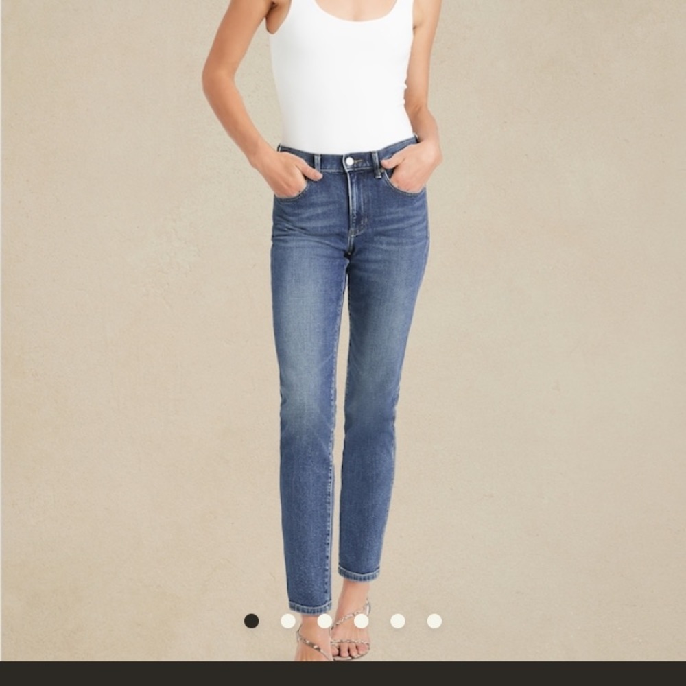 Banana Republic High Rise Straight 26P​